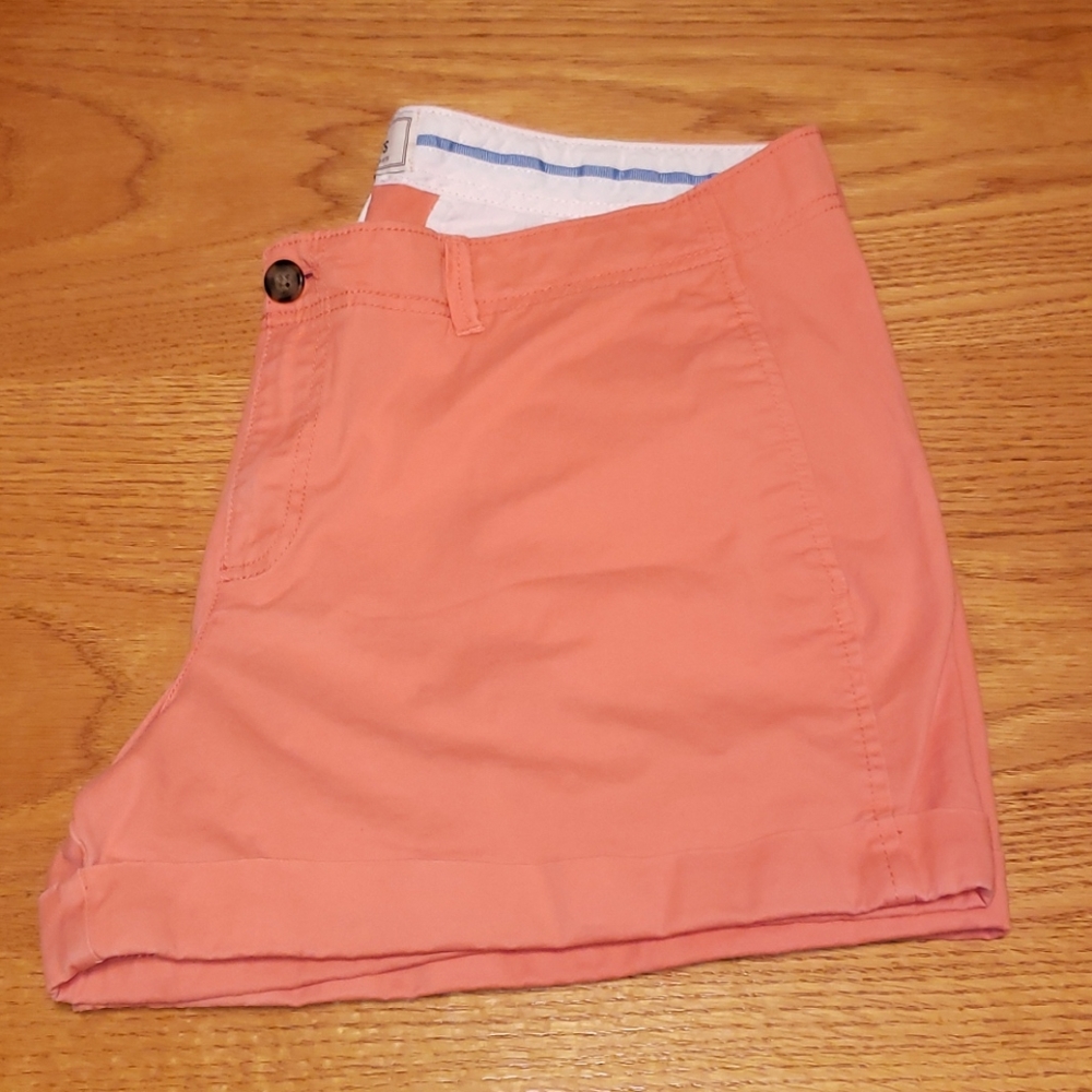 Orange 3.5 inch perfect shorts